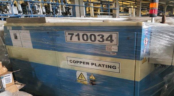 Used Daetwyler Copper Plating CopperStar E 16 (CUS2641003) for sale — Copper Plating machine for rotogravure cylinder production — photo 1