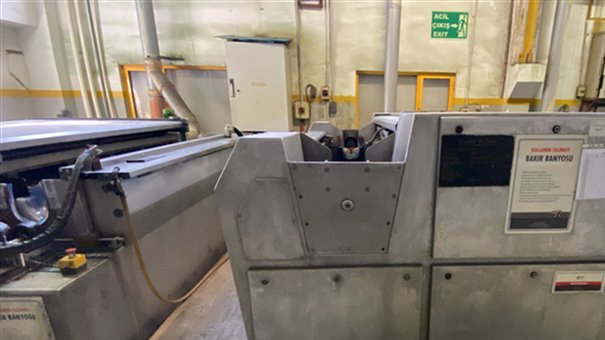 Used ATG Copper Plating CU 172 (CUS2641005) for sale — Copper Plating machine for rotogravure cylinder production — photo 1
