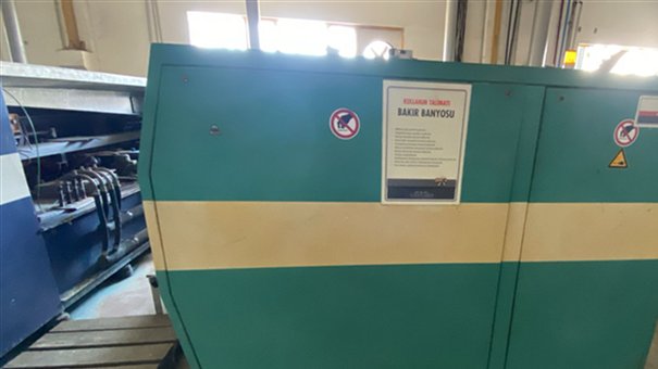 Used Daetwyler Copper Plating (CUS2641010) for sale — Copper Plating machine for rotogravure cylinder production — photo 1