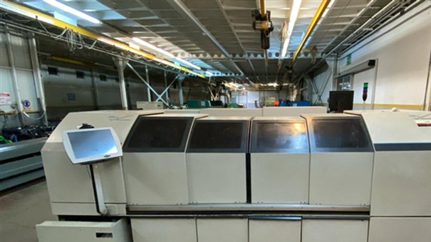Used Hell Gravure Engraver K-500 (GRA3350005) for sale — Gravostar machine for rotogravure cylinder production — photo 1