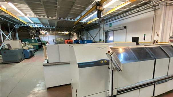 Used Hell Gravure Engraver K-500 (GRA3350005) for sale — Gravostar machine for rotogravure cylinder production — photo 2