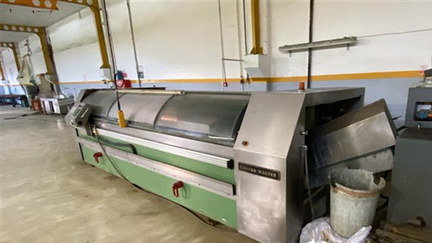 Used Kaspar Walter Polish & Finish CFM-III (PFM2641020) for sale — Polish Master machine for rotogravure cylinder production — photo 2