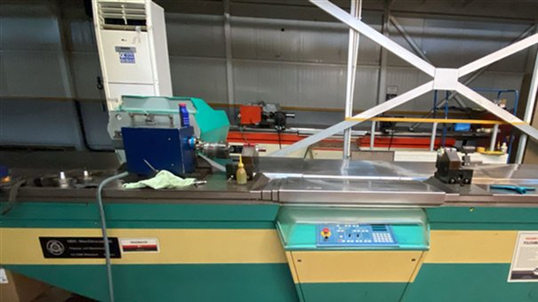 Used Daetwyler Polishmaster PM 2 (PMA3850009) for sale — Polish Master machine for rotogravure cylinder production — photo 1