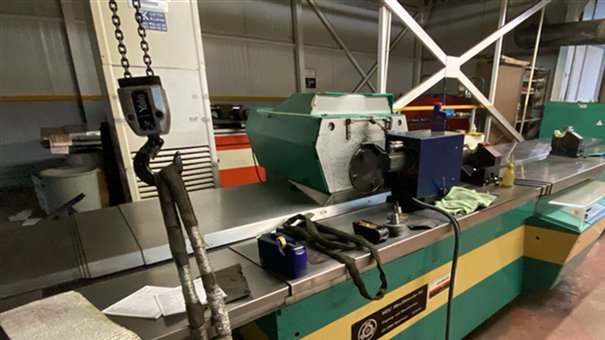 Used Daetwyler Polishmaster PM 2 (PMA3850009) for sale — Polish Master machine for rotogravure cylinder production — photo 2