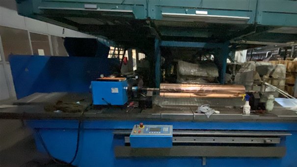 Used Daetwyler Polishstar 2215 - PM 6 (PMS4150012) for sale — Polish Master machine for rotogravure cylinder production — photo 1